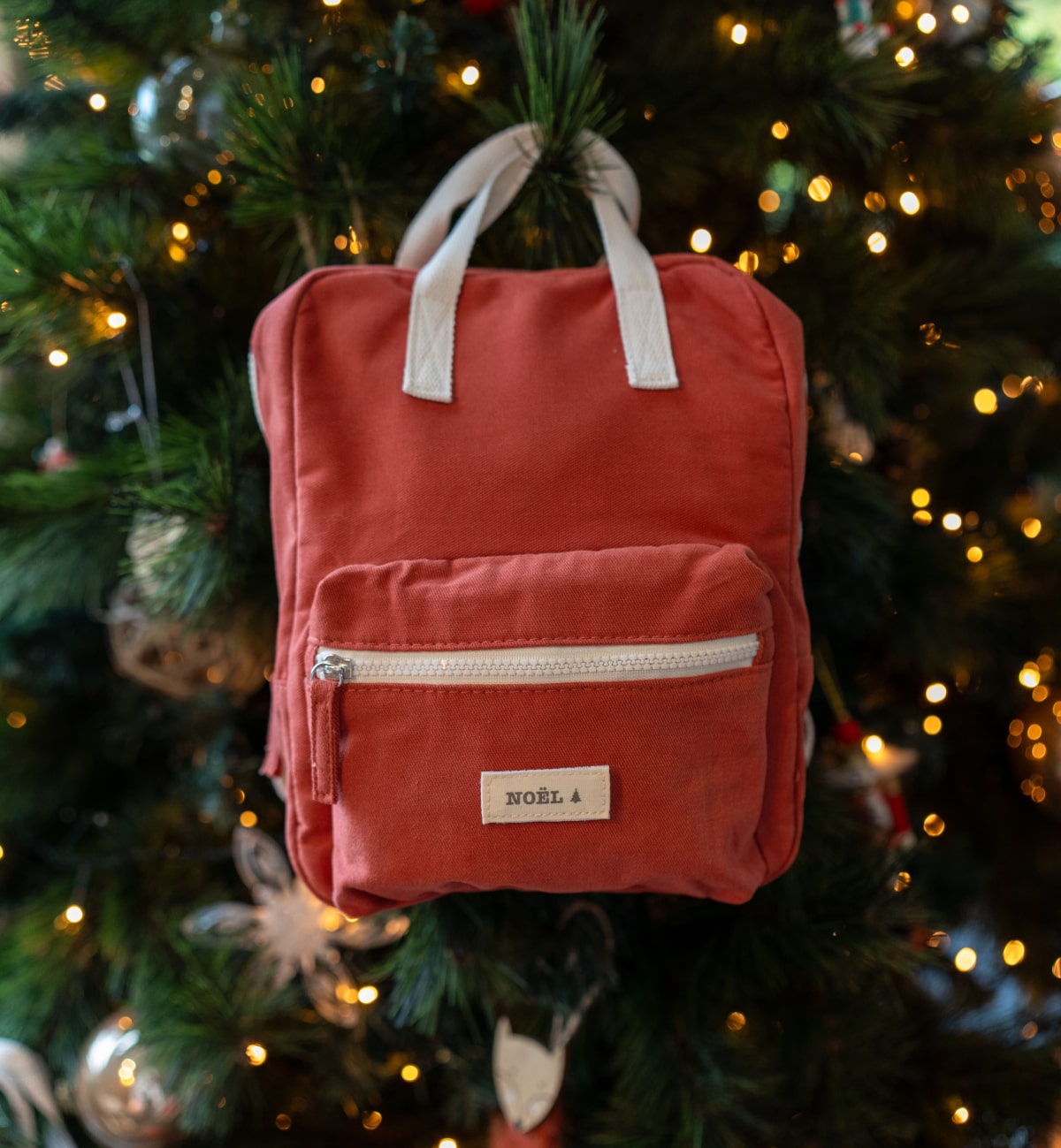 sac à dos personnalisable romea sur le theme de noel
